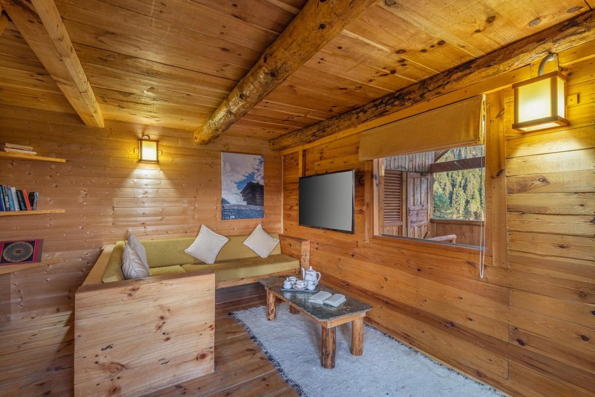 Elivaas 1 Bhk Premium Cottage With Sauna - Everly Shimla Luaran gambar